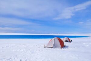 Climate change science Greenland meltwater glacial lakes arctic ice polar melting Cambridge University