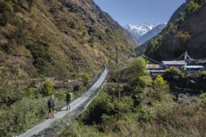 China construction infrastructure Nepal Himalayas landslide disaster risk