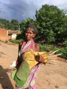 Tribal Woman Odisha Rajkishor Mishra Covid-19 pandemic