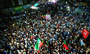 Pakistan PTI Rally Army Bajwa USA