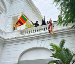 Sri Lanka protests GotaGoGama Rajapaksa flees Colombo