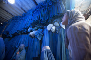 Afghan women becoming invisible